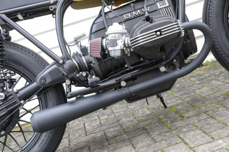 BMW R75 R80 R90 R100 Twinshock 2-2 Bobber Komplettanlage mit ABE