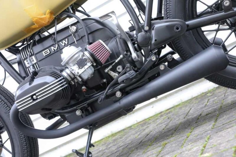 BMW R75 R80 R90 R100 Twinshock 2-2 Bobber Komplettanlage mit ABE