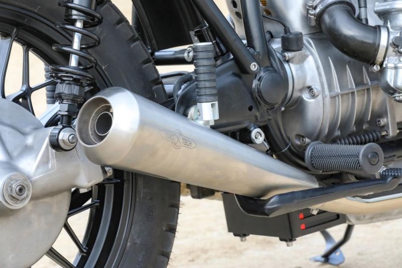 BMW R75 R80 R90 R100 Twinshock 2-2 Auspuff Komplettanlage mit ABE