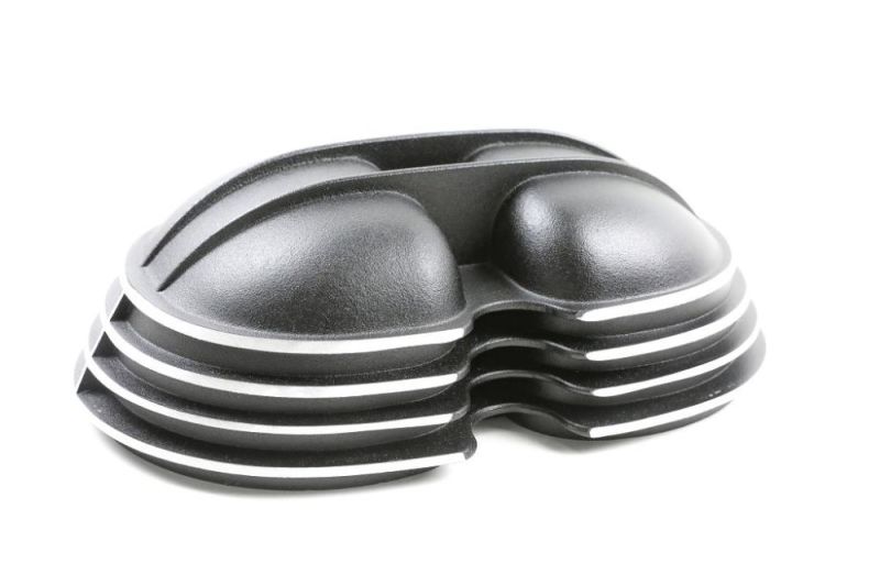 Ventildeckel Classic schwarz seidenmatt BMW 2V