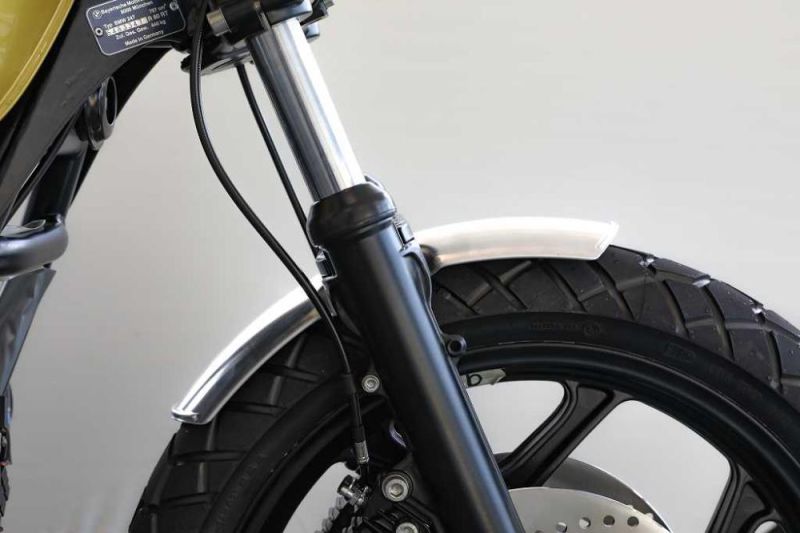 BMW R65 R80 R100 Monolever Gabelstabi-Schutzblech Kit CNC gefräst