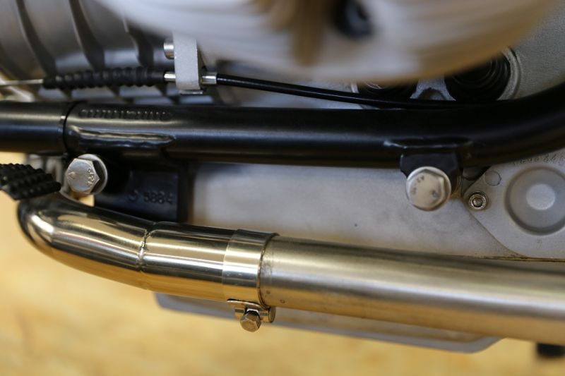 BMW R80 R100 Edelstahl Motorachsen Satz