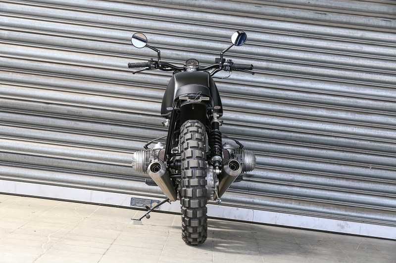 BMW Boxer Scrambler Umbau Concept Bike Monolever