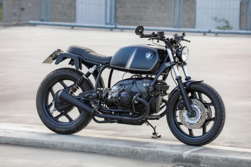 BMW Roadster SE Concept Bike Travel Line Black