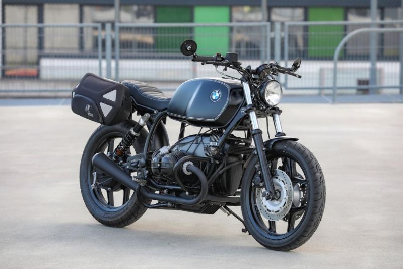 BMW Roadster SE Concept Bike Travel Line Black