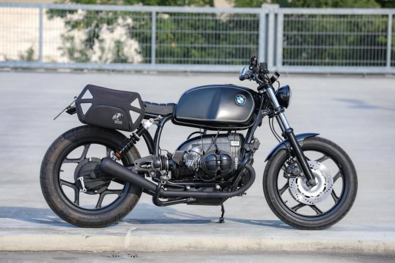BMW Roadster SE Concept Bike Travel Line Black