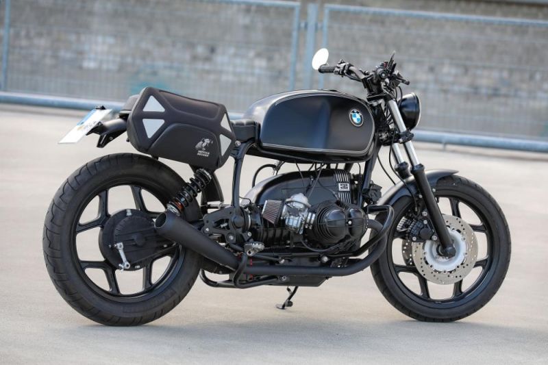 BMW Roadster SE Concept Bike Travel Line Black