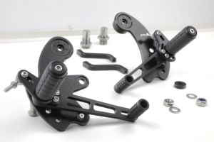 SE Fußrasten-Komplettanlage für BMW R65 R80 R100 Monolever