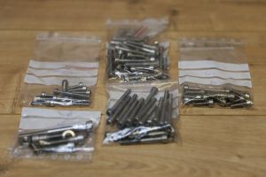 BMW R80 R100 stainless steel engine and transmission screw set